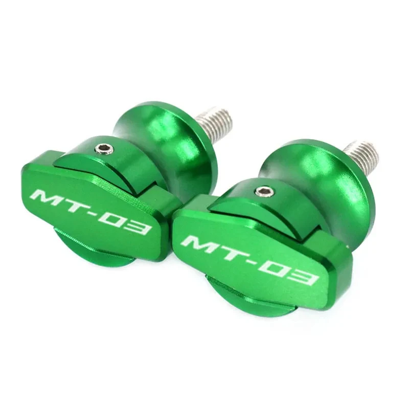 

For YAMAHA MT-01 MT-03 MT01 MT03 MT 01 03 Motorcycle CNC M6 Swingarm Sliders Spools Paddock Stand Bobbins