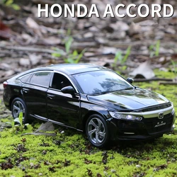 1:32 HONDA Accord Alloy Car Model Diecasts & Toy Vehicles Metal Car Model Collection Sound and Light Simulation Childrens Gifts