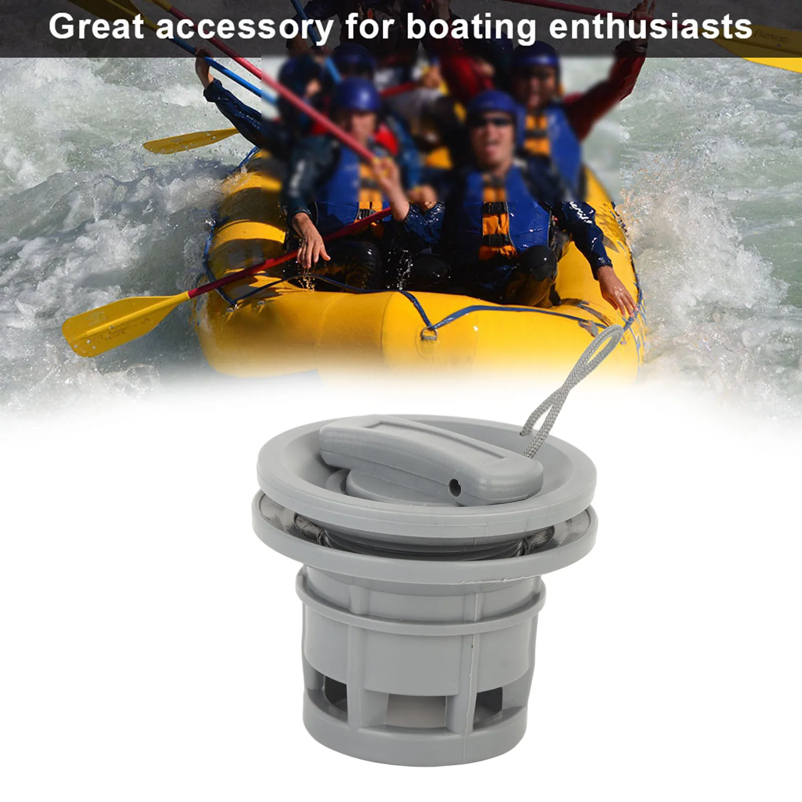 PVC Air Gas Valve Cap Replacement For Inflatable Boat Dinghy Kayak Canoe