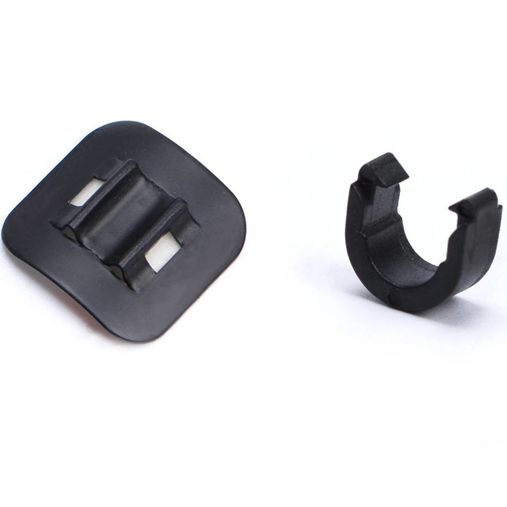4 Pcs Bike Cable Routing Clip Housing Hose Guide C Shaped Buckle Clamps Plastic Self Adhesive Brake Shift Wire Management