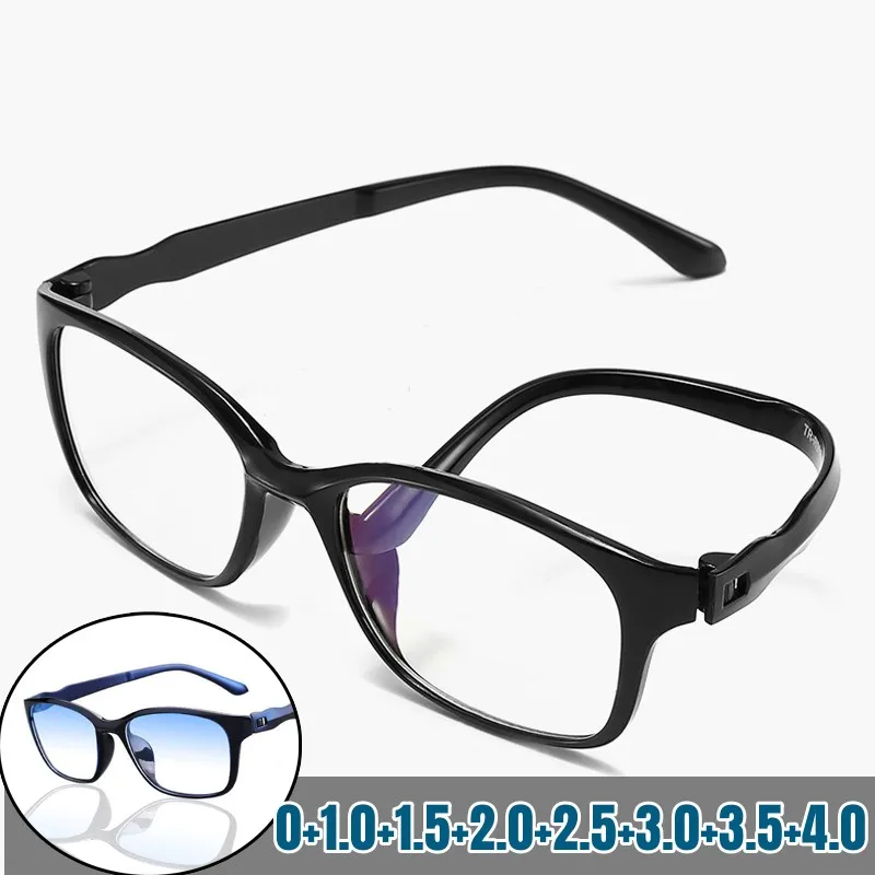 

TR90 Frame Presbyopia Eyewear for Men Women Ultralight Flexible Computer Reading Glasses Classic Vintage Far Sight Eyeglasses