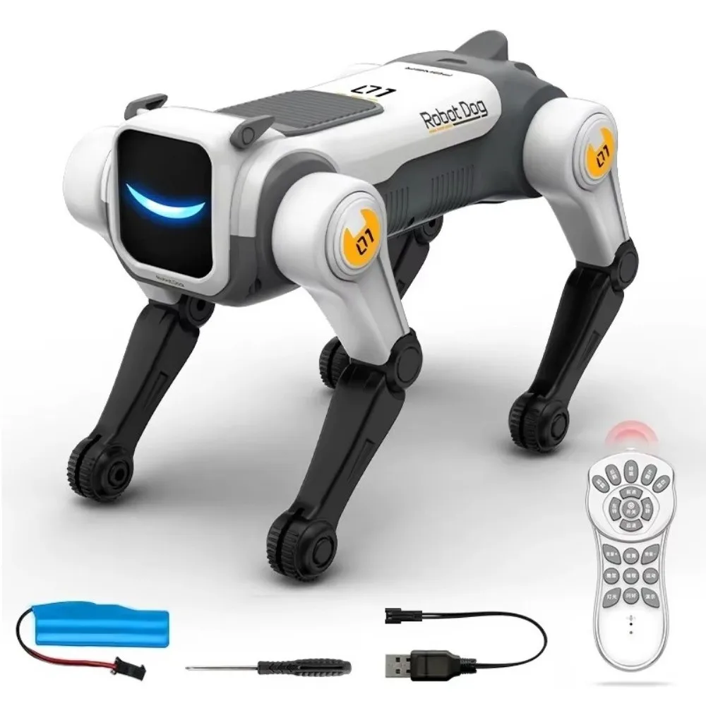 Voice Command Robot Dog Programmable Bionic Smart Robot Dog Singing Dancing Electric Pet RC Robot Dog Children Birthday Gift