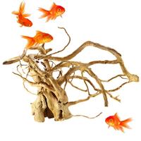 Aquarium Driftwood Decoration Tree Trunk Wooden Stick Solid Reptile Wood Branches Terrarium Decor Natural Tree Trunk Plant Deco