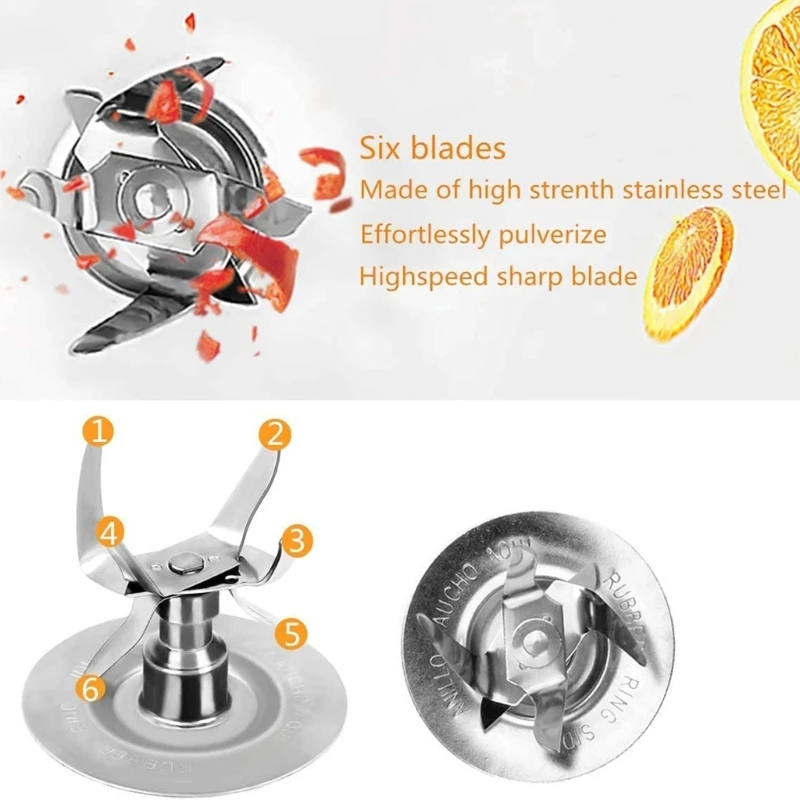 Replacement Kitchen Tool with Coupling Spare Part Compatible For OSTER Mixer Stainless Steel Part