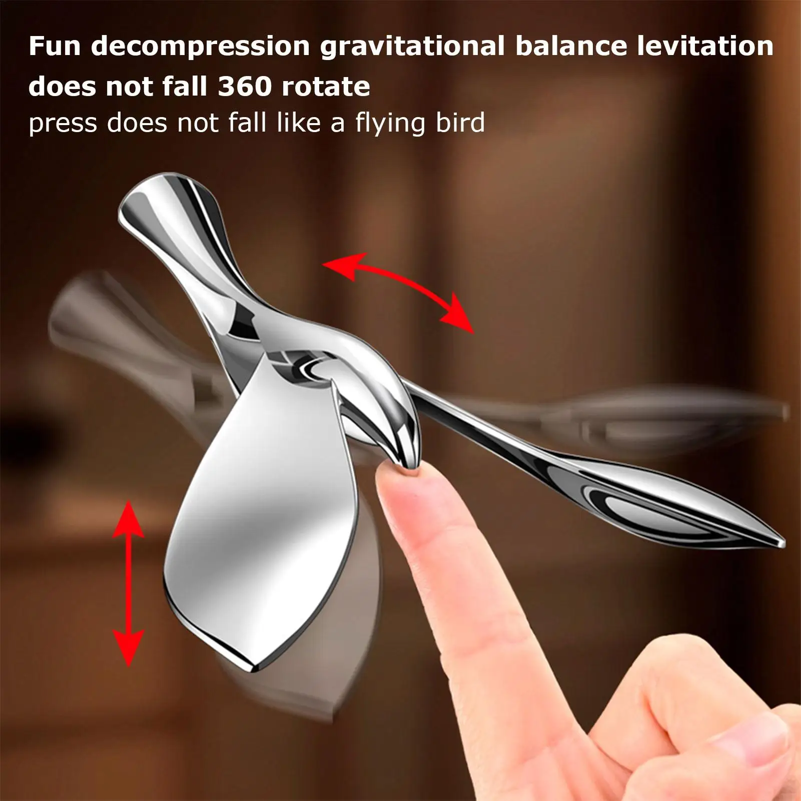 Flying Bird Beer Bottle Opener Floating Balance Bird zinc alloy Jar Opener Roly-Pot Bird Flying Bird table deco for Bar Kitchen view 5