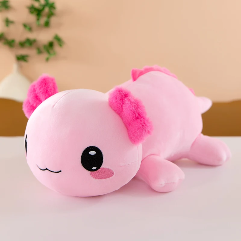 Neues grenzüberschreitendes mexikanisches Axolotl-Plüschtier in vier Farben – das perfekte Geburtstagsgeschenk und ein unverzichtbares Party-Mitbringsel – Detail 9