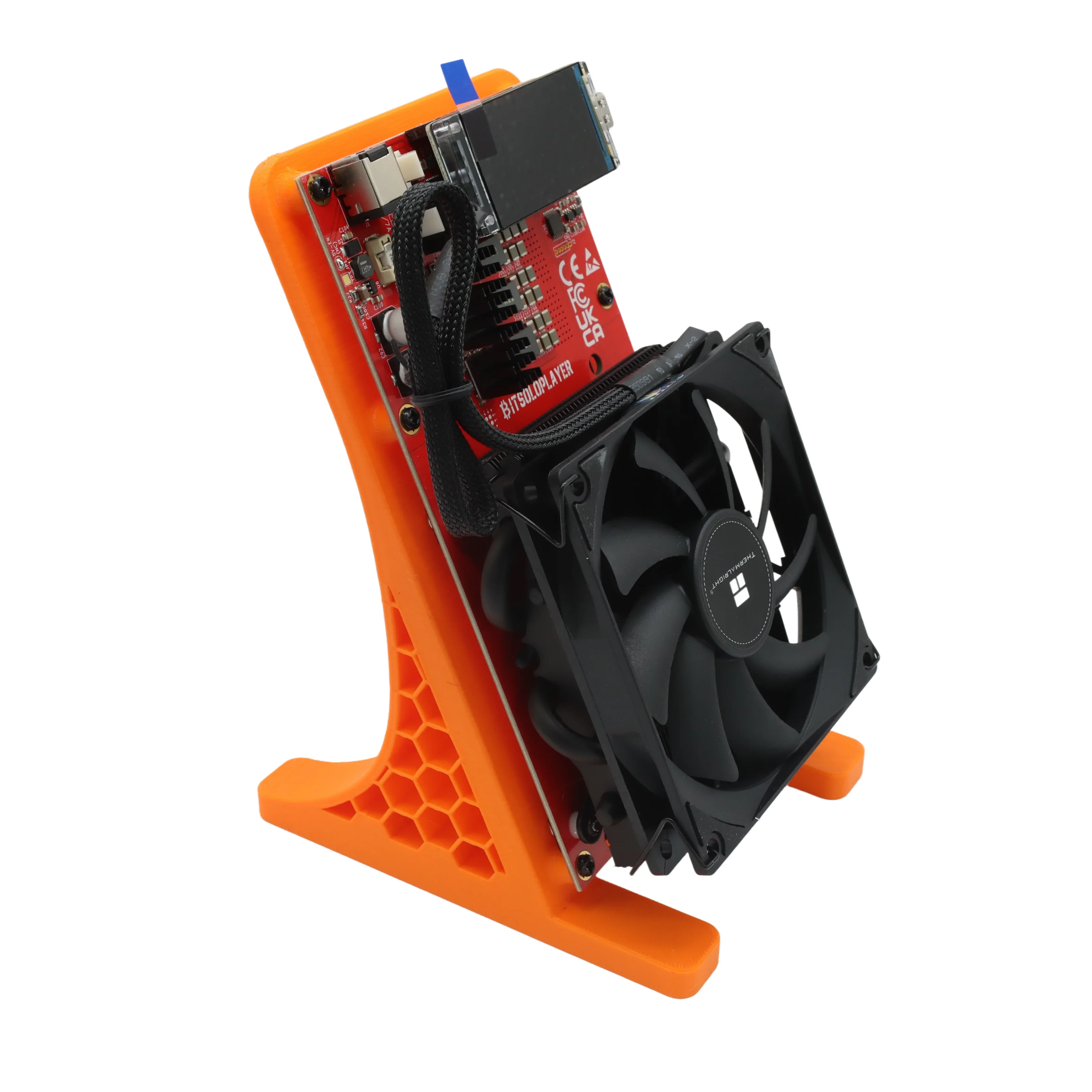 NerdQaxe++ 4.8Th/s ASIC Miner 75W Slient Home Bitcoin Miner de código abierto