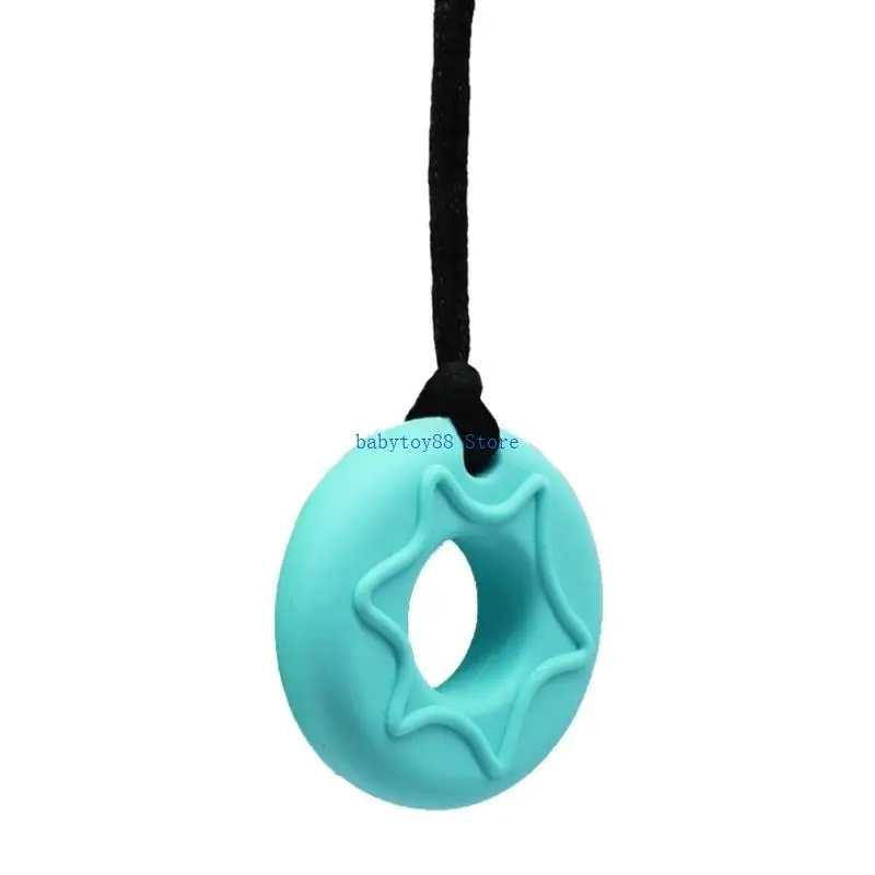 Y4UD الكعك الطفل الأسنان طحن عصا الطفل مكافحة لدغة اليد عضاضة لمدة 3 + أشهر الرضع لعبة من السيليكون مكافحة الأكل الأيدي لعبة