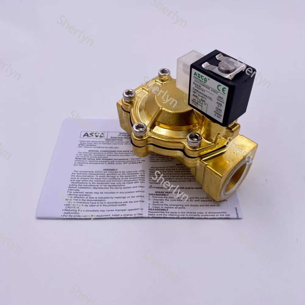 ASCO DN25 SCE238D005 24DC Solenoid Valve, G1 'thread
