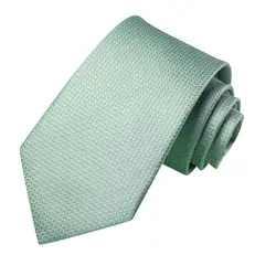 Hi-Tie Designer Gift Tie for Men 2023 New Sage Green Plaid Fashion Brand Wedding Party Necktie Handky Cufflinks Wholesale