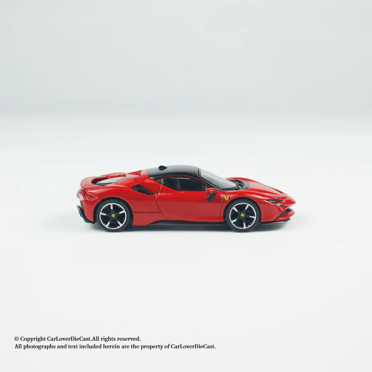 BBR 1/64 SF90 Rosso Corsa Lega Veicolo a motore Giocattolo Pressofusione Modello in metallo Collezione Regali per ragazzi