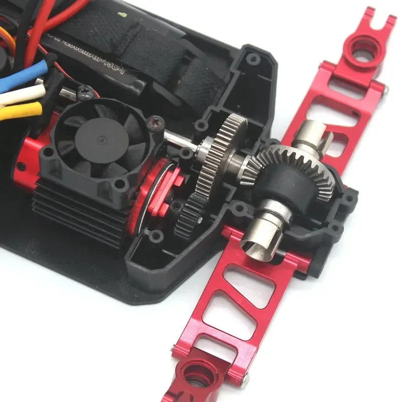 モーターベース スチールモーター歯車 26T MJX 1/14 14301 14302 14303 14304 14211 14209 14210 RCリモコンカー用金属部品