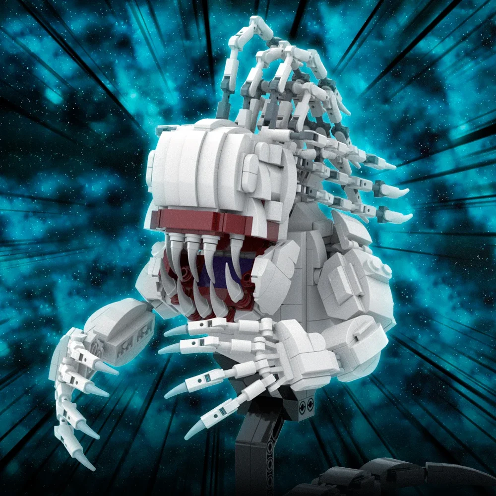 810PCS MOC Jujutsus Kaisen Rika Orimoto Rika Jjk Building Blocks Anime Figure Monster Desktop Ornaments Model Toy for Collection