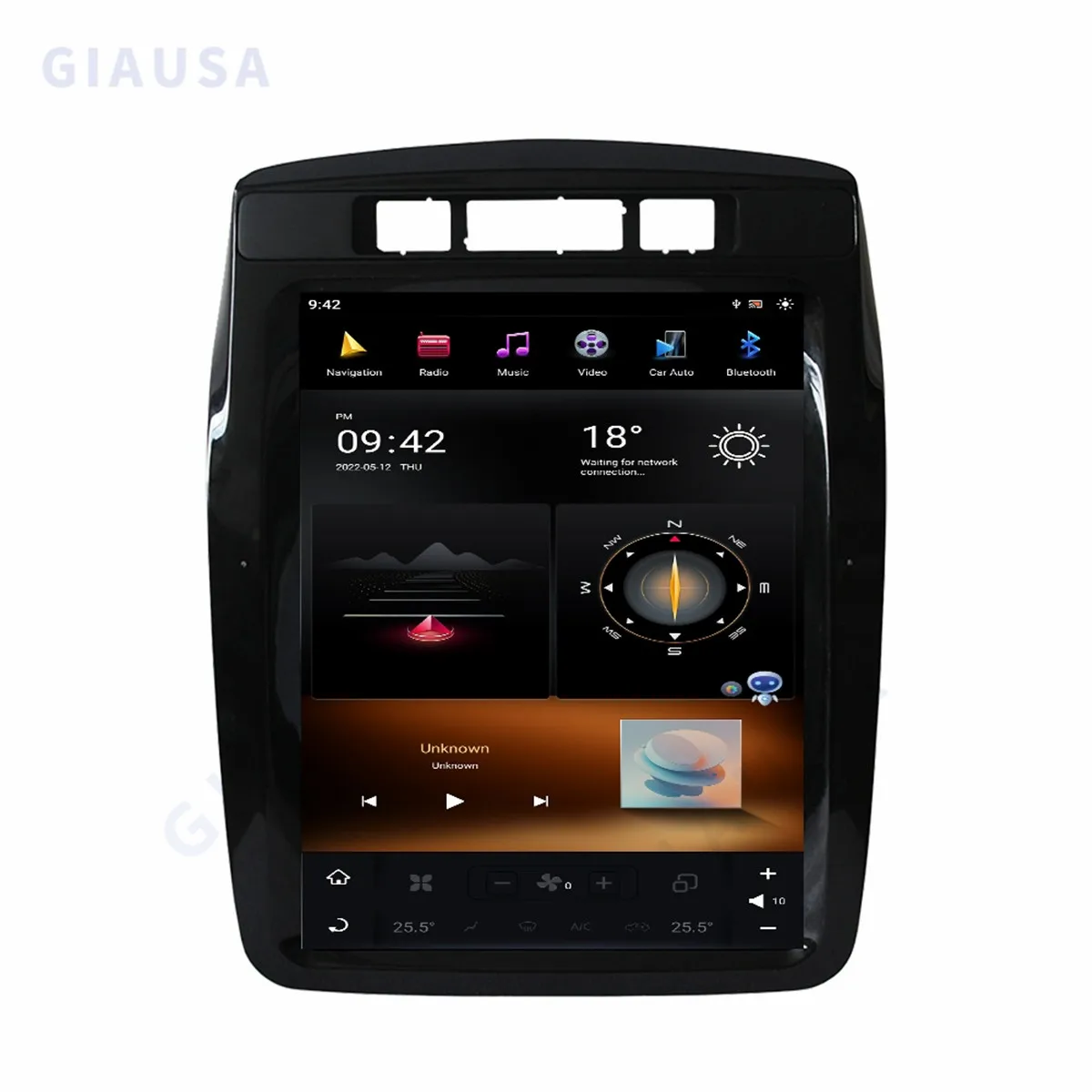 

Android 12 128G Vertical Tesla Screen Car GPS Navigation For Volkswagen Touareg 2010-2017 CarPlay GPS Radio Auto Stereo Head Uni