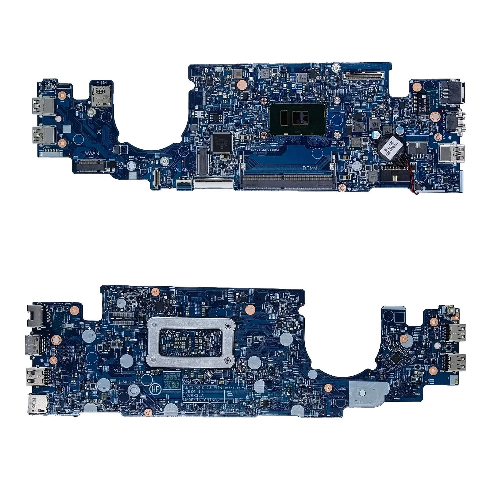 

063JCX 066FRK For Latitude 3380 Laptop Motherboard System Mainboard Onboard CPU i3-6006U/i5-7200U 63JCX 66FRK 16824-1