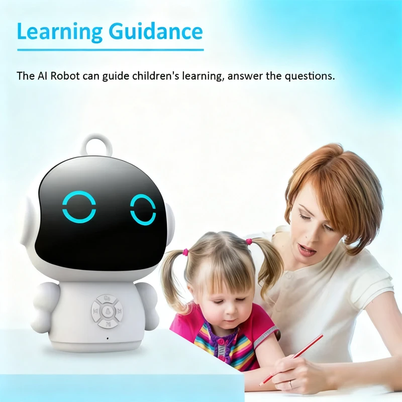 

A New Intelligent AI Robot WiFi Early Education Toy Children's Speech Recognition & A Good Helper To Learn Chinese