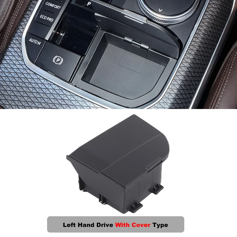 LHD RHD Centrale Console Versnellingspook Gemodificeerde Opbergdoos Voor BMW 2 3 4 Serie X3 X4 X5 X6 F40 F44 G20 G26 G29 Auto Opbergdoos