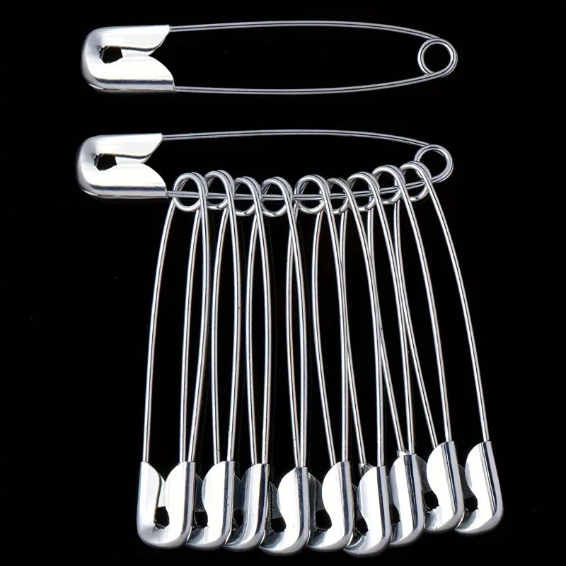 Safety Metal Pins for Clothes, Hanging Tags, Waist Slimming Pins