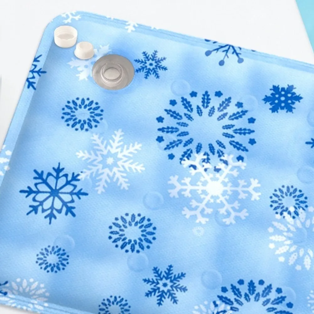 Floor Mat Cool Pet Cooling Mat Ice Gel Self Added Water Dog Cold Bed Mat Portable Durable Pet Ice Cushion For Small Big Dogs view 2