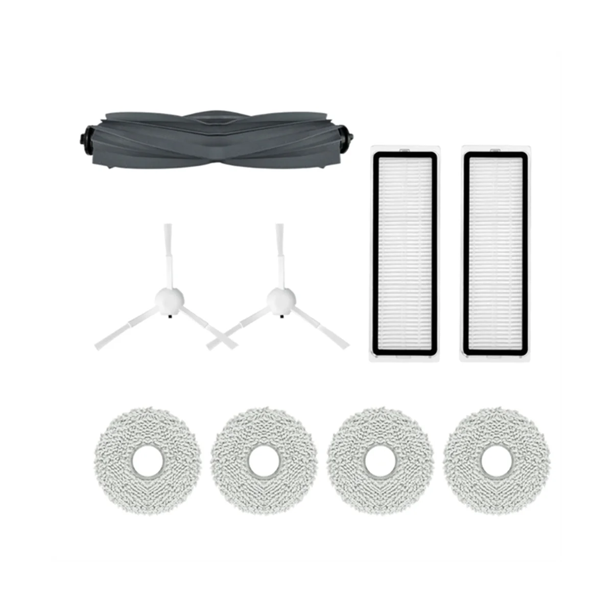 Substituição principal escova lateral filtro hepa pano mop para bot l10s ultra/s10 pro/s20/b101cn robô aspirador de pó-hab