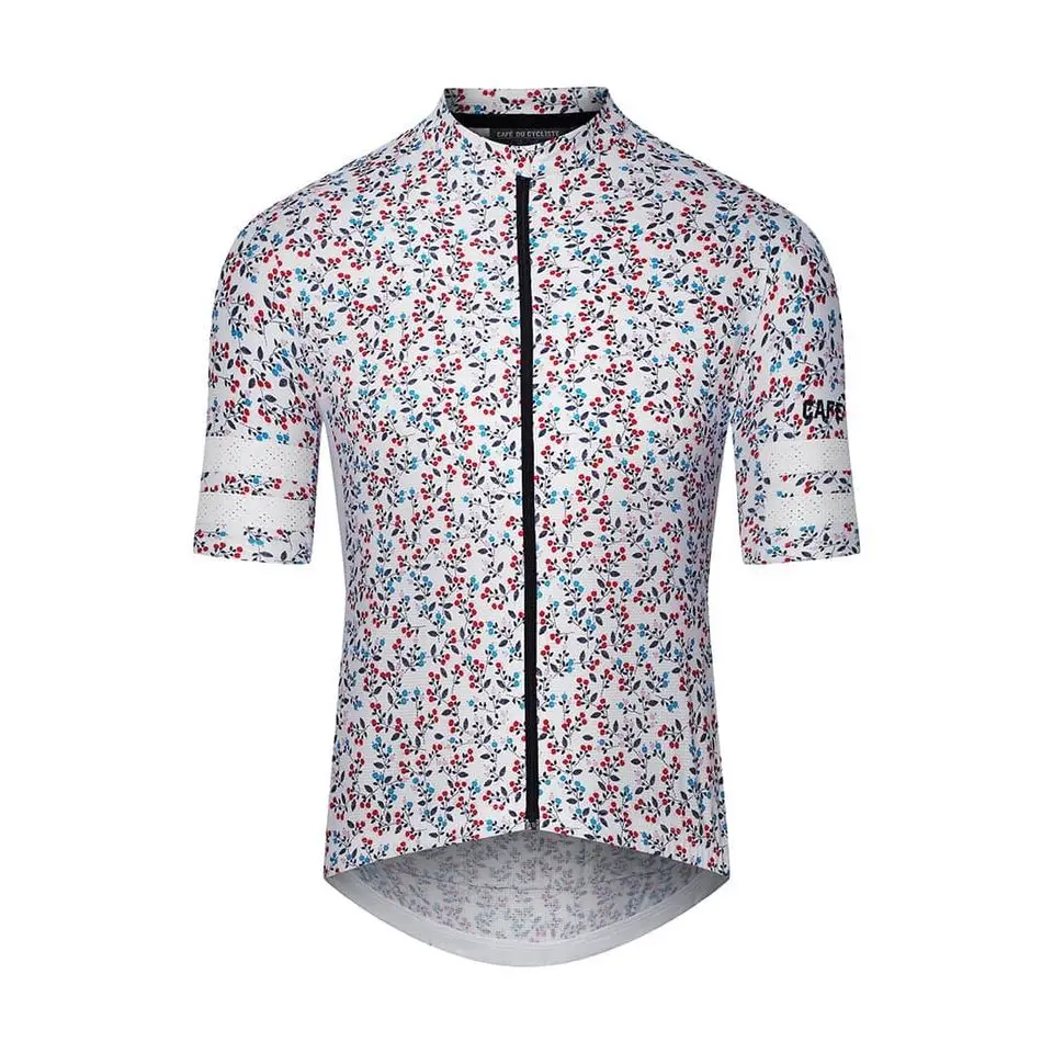 New Cafe Du Cycliste Summer Men\'s Cycling Jersey Breathable Short Sleeve Outdoor Sports Bicycle Clothing Maillot Ciclismo Hombre