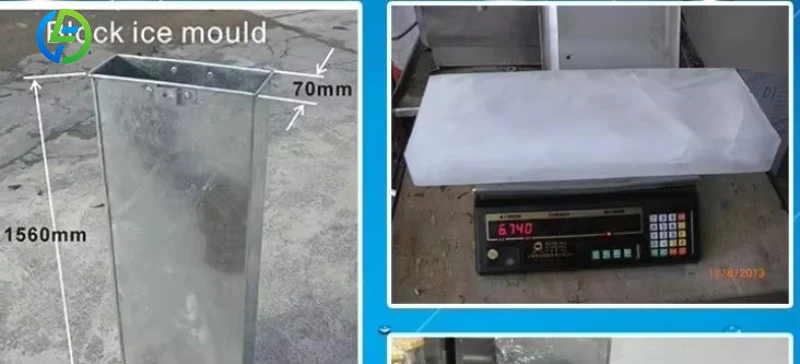 Commercial Ice Block Machine Customized Automatic Ice Brick Production Machine Energy Saving Ice Manufacturing Line