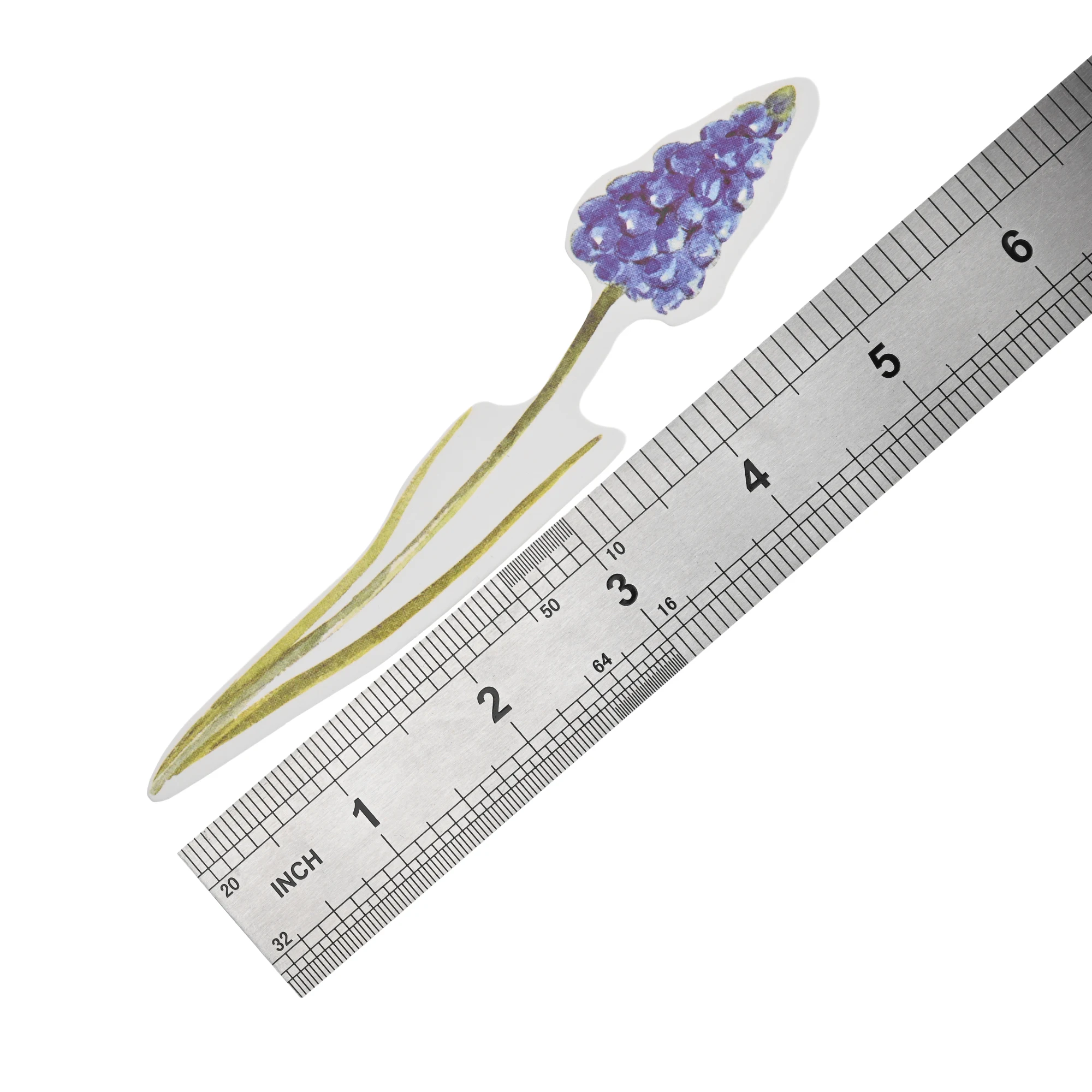 30 шт./коробка, бумажные закладки для книг с растениями