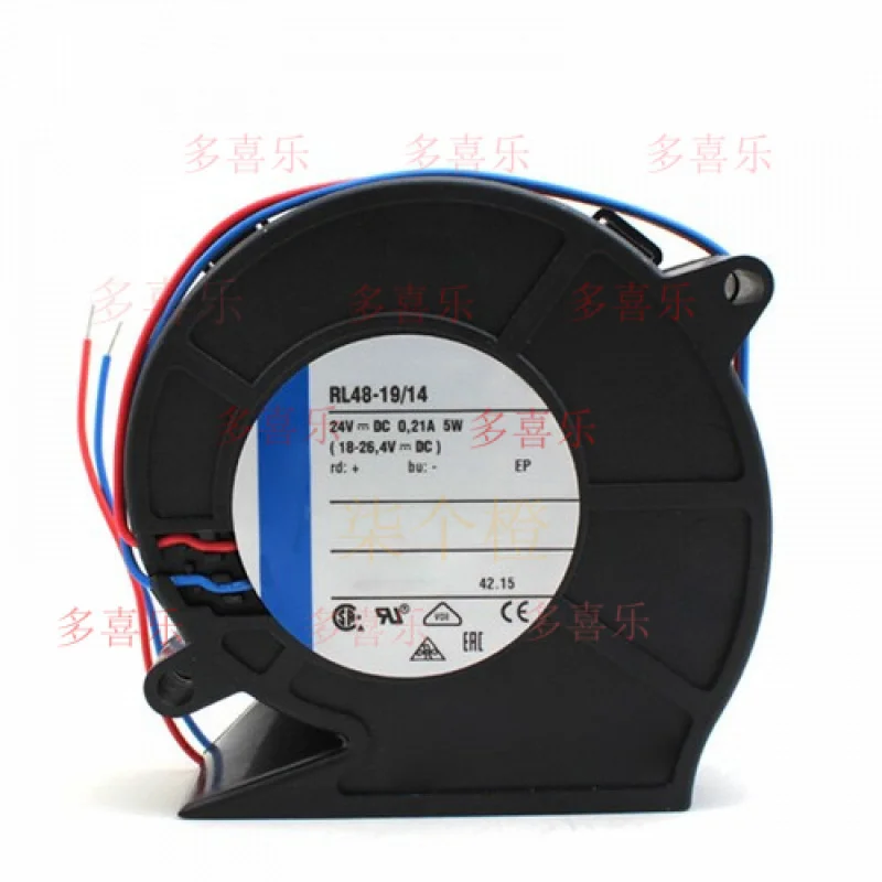 

ZMZM 76*76*27mm 24V 0.21A 5W for Ebmpapst RL48-19/14 Cooling Fan