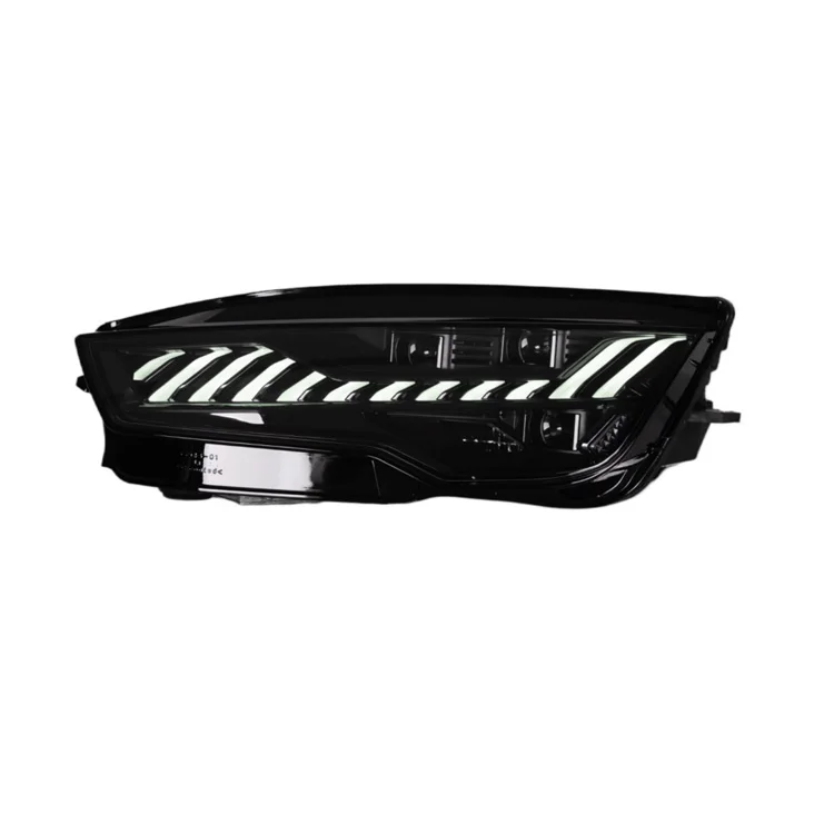 

Auto Parts A7 2011-2014 Xenon Headlamp Replacement Bumper Upgrade 2015- 2018 Plug And Play Matrix Headlights For Audi