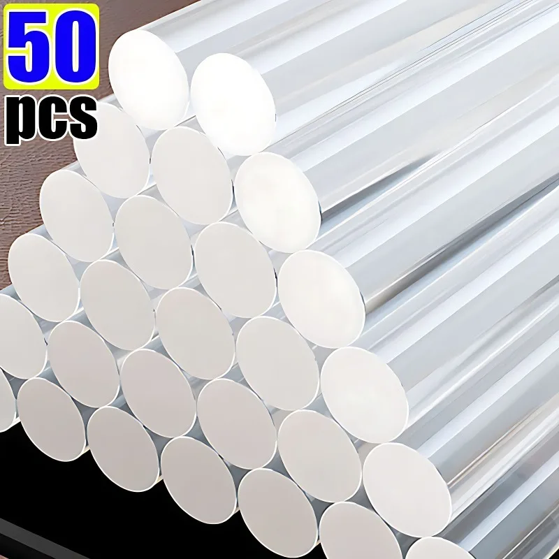 

50 шт. автомобильные клеевые палочки для ремонта вмятин на кузове автомобиля, клейкие палочки с высокой адгезией, термоплавкий клей, сильная адгезия, аксессуары для ремонта автомобиля