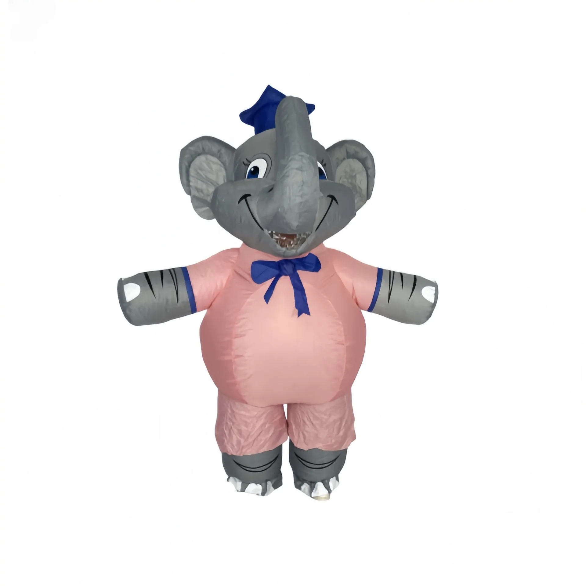 زي فيل لطيف قابل للنفخ للحفلات التنكرية للهالوين مناسب للبالغين