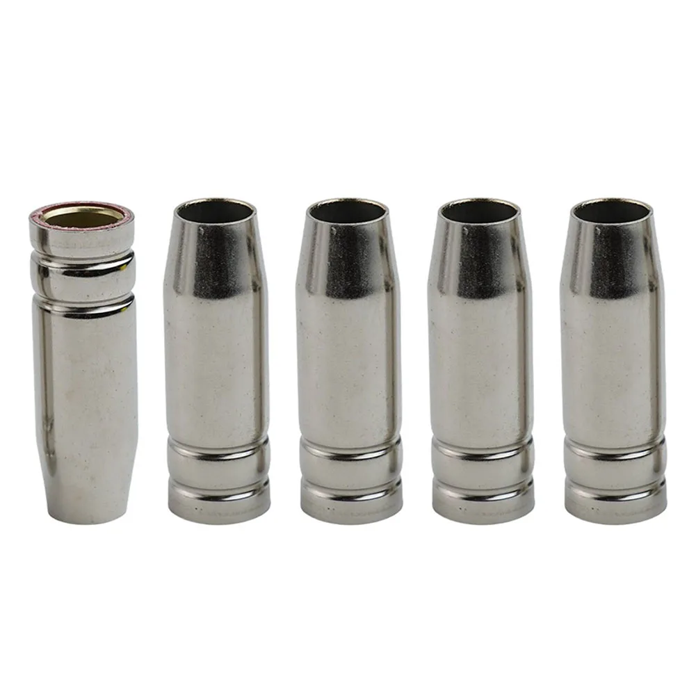 

10PCS Shield Cups for MIG For MAG Welding Torch For 15AK Compatible Conical Gas Nozzle Set for Welding Replacement