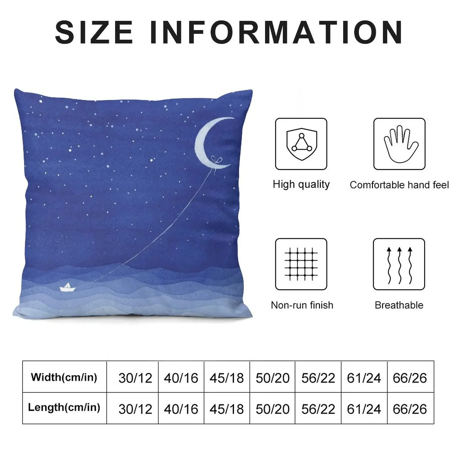 Follow the moon Throw Pillow Decorative Cushion Cover christmas decorations 2025 Christmas Pillow pillow