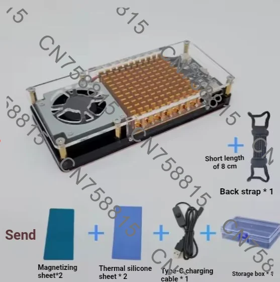DIY for Tablet Computer, Laptop, USB Cooling, Silent Side Fan，Mobile Phone Heat Sink, 5V 2A Semiconductor Cooling Sheet
