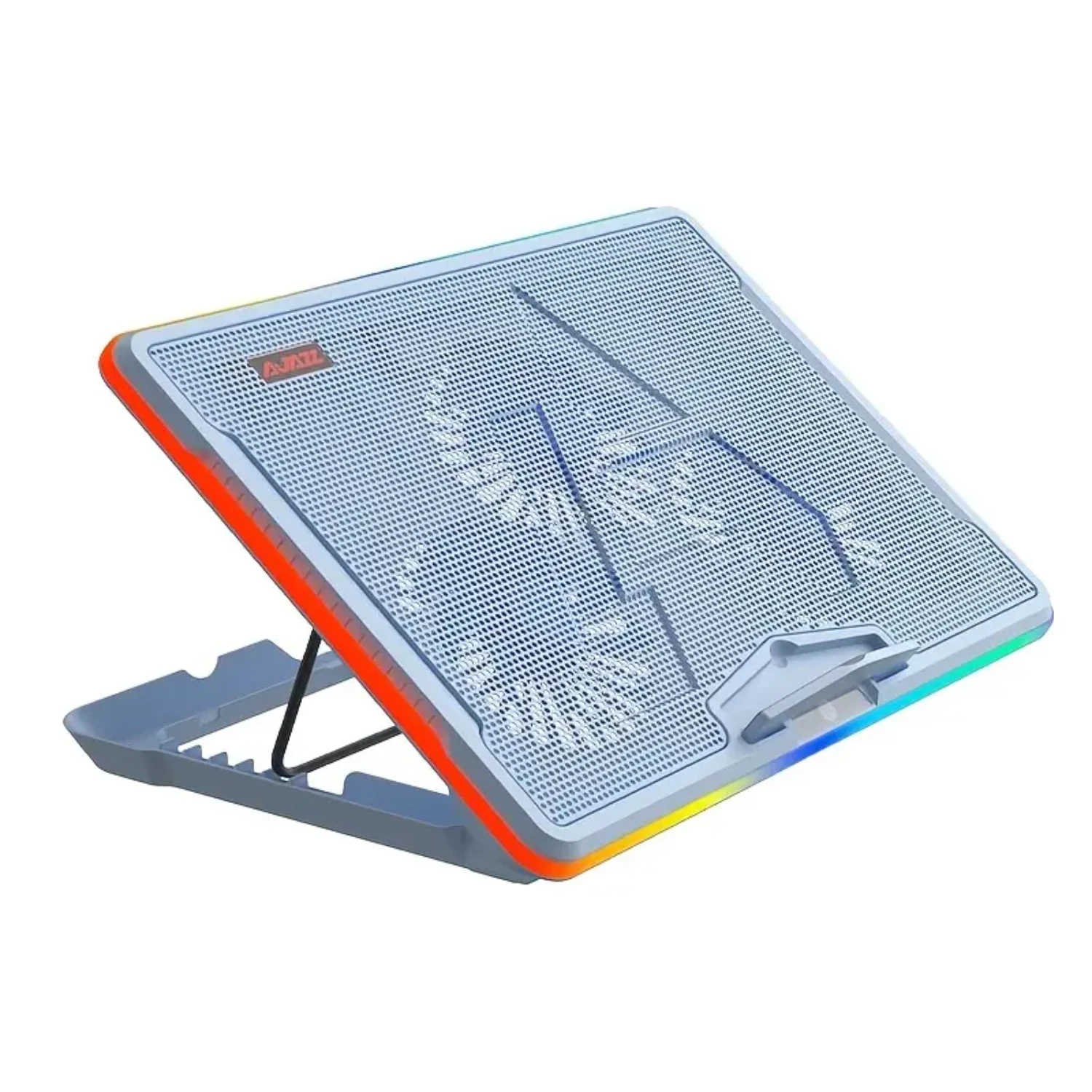 Efficient and High-Performance Hydraulic Mute Aluminum Alloy Laptop Holder with Enhanced Heating Dispenser - Compatible with 14