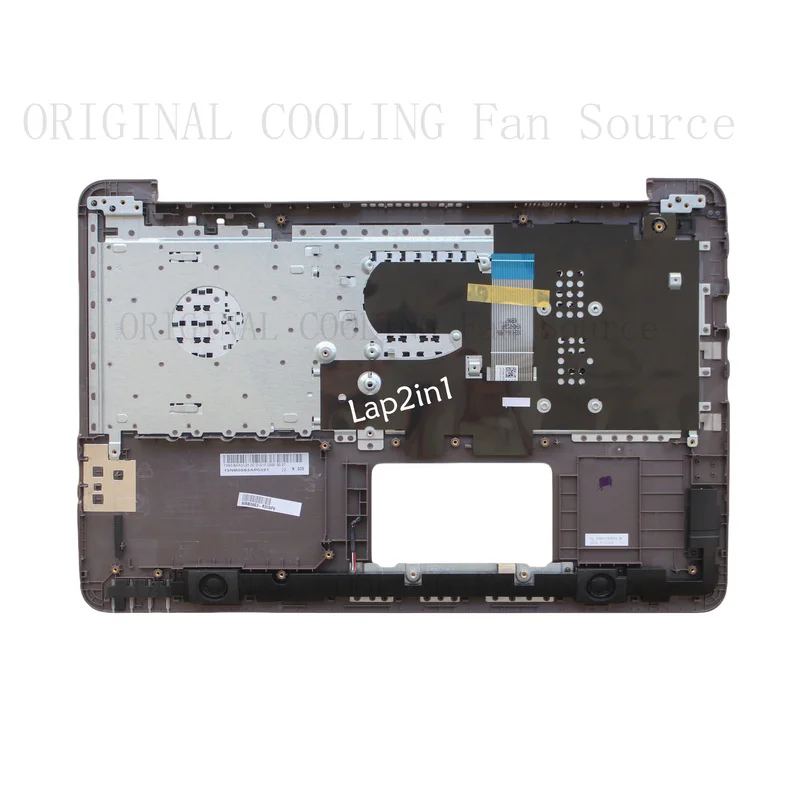 R+  New FOR ASUS X556UA F556UA F556U R558U Topcase Gold Cover Palmrest with UK Keyboard
