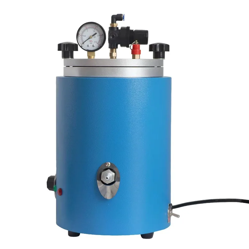 آلة حاقن الشمع 2.5 لتر آلة صب الشمع 500 وات مع فوهة مزدوجة لحقن الشمع والمجوهرات