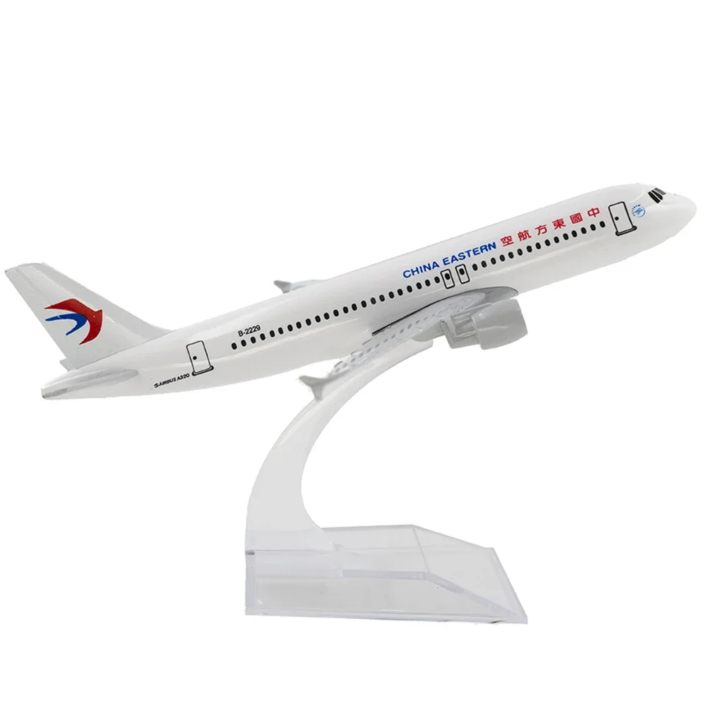 

1/400 Alloy Aircraft Airbus A320 China Eastern Airlines 16cm Plane Model Toy Children Gift for Collection Decoration