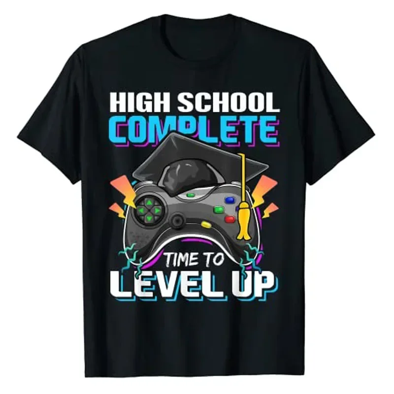 Camiseta de Video para jugador, ropa enjoy de отдых, уровня школы secundaria, clase полное градуирование