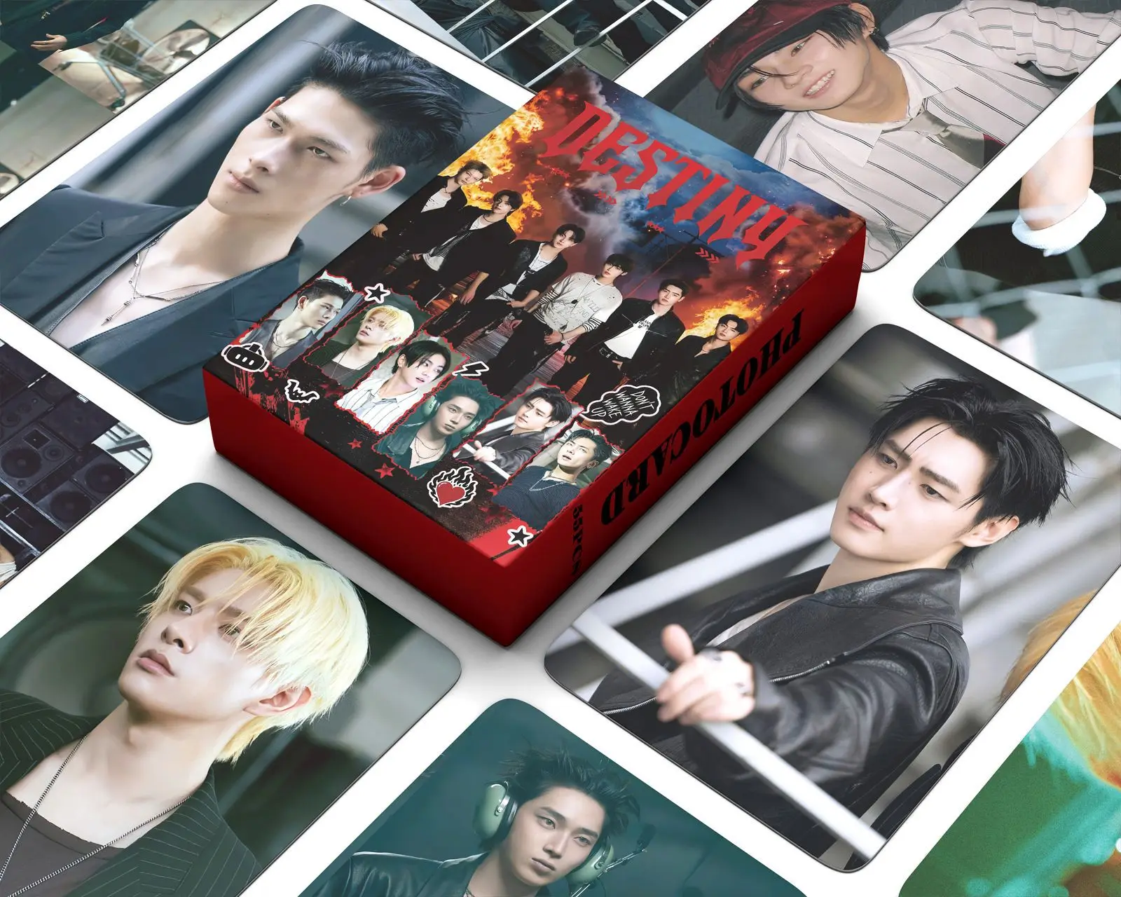 55pcs/set New Album LOMO Cards CHECKMA High Quality Album Double sided Greeting Cards Collection Photo Cards Fan Gifts