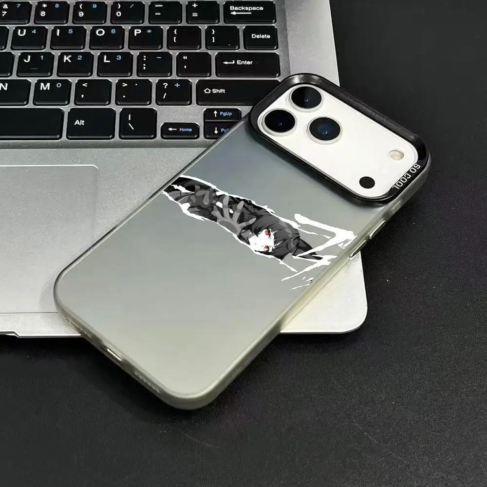 Miyabi Zzz Z-Zenless Zone Zero Phone Case For IPhone 17 16 15 14 13 12 11 Pro Max Air Matte Laser Aurora Shockproof Phone Case #3