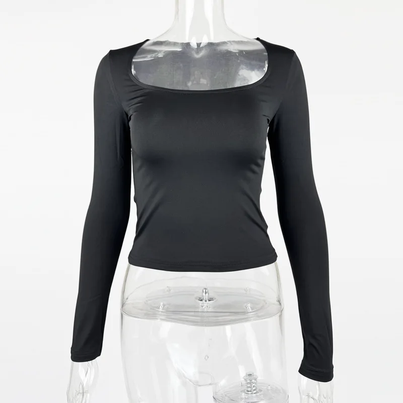 Single Sleeve Hooded Pile Collar Women T-shirts Backless Sleeveless Crop Top 2022 Summer New Vintage Fashion t shirt Streetwear