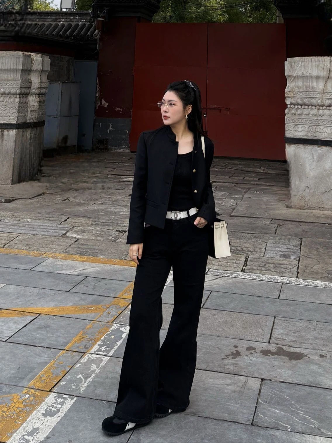 

Джинсы Bla Bell Bot женские, с поясом, широкие брюки, повседневный стиль, простые, длинные, весенняя новинка, PINK MOMENT