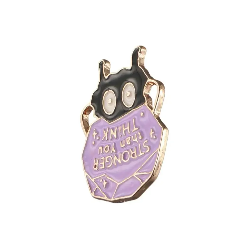 

Travel Commemorative Collar Brooch Stronger Soot Sprite Jewelry Accessories Enamel Pin Funny Brooches Lapel Brooch Brooches Pin