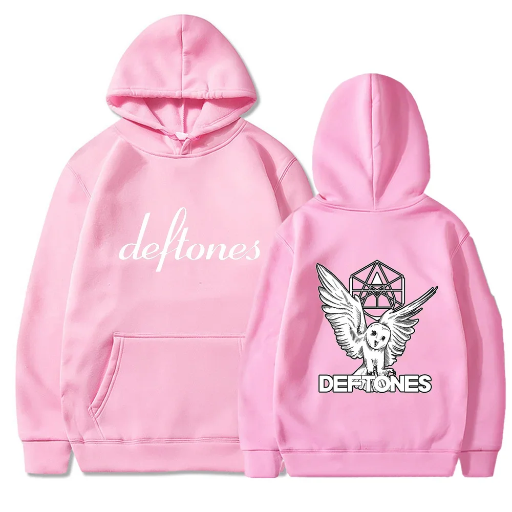 2025 DEFTONES Lightweight Hoodie Autumn and Winter Hoodie Men's  Casual Fashionable Trendy  Warm Sweatshirt Men's clothing