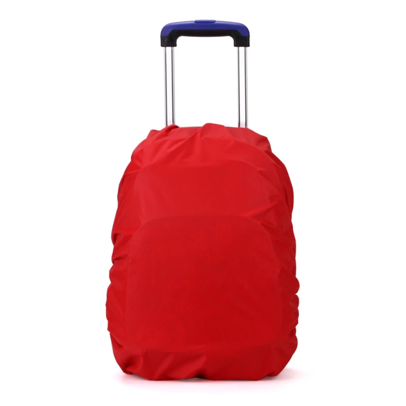 Tas sekolah motif troli anak-anak, tas sekolah pelindung hujan dan penutup debu, tas Kemah, perjalanan sehari-hari, anti robek, olahraga luar ruangan