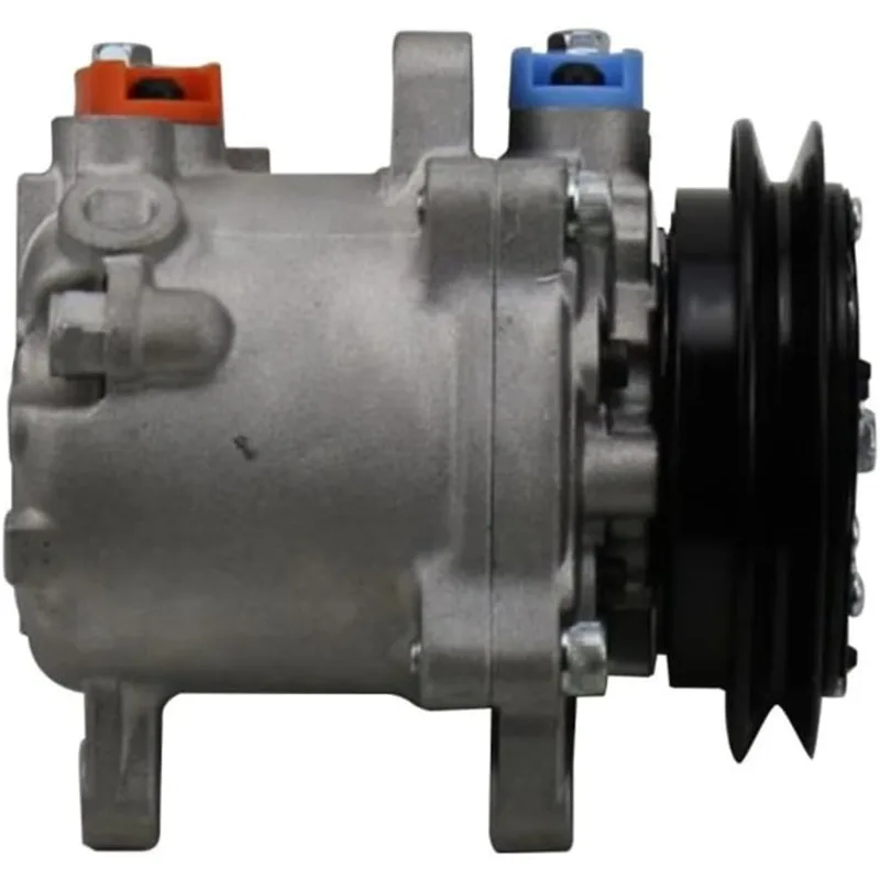 

12V SV06E AC Compressor 447260-5351 For Kubota 155 excavator KX080-3 KX121 KX121-3