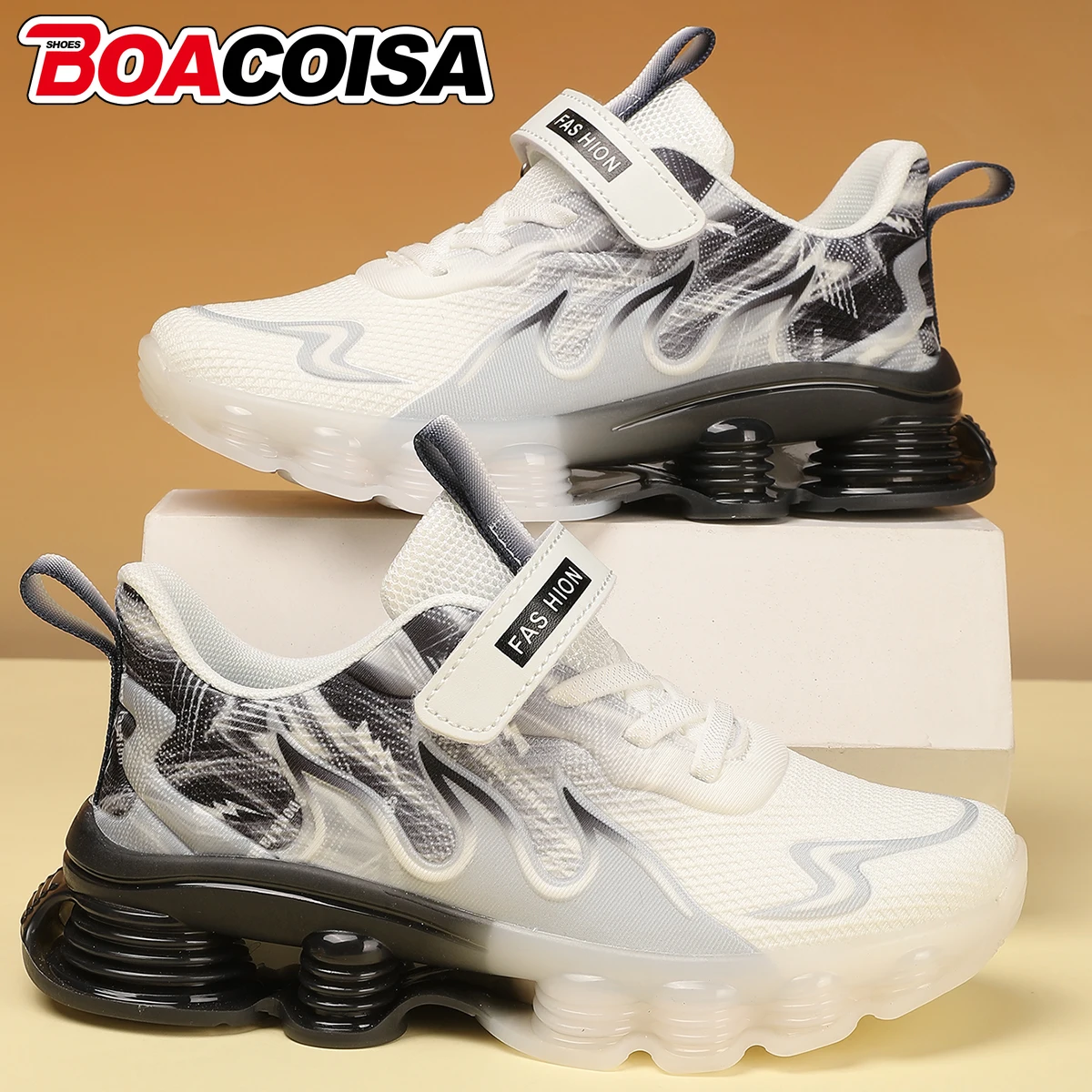 

Детские кроссовки, спортивная обувь для мальчиков, модная кожаная детская дышащая удобная обувь, повседневные прогулочные кроссовки на открытом воздухе