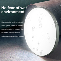 AC220V LED Ceiling Lamp 12W/24W/36W/48W Round Modern Panel Ceiling Lights for Living Room Ktchen LED Smart Radar Sensor Light