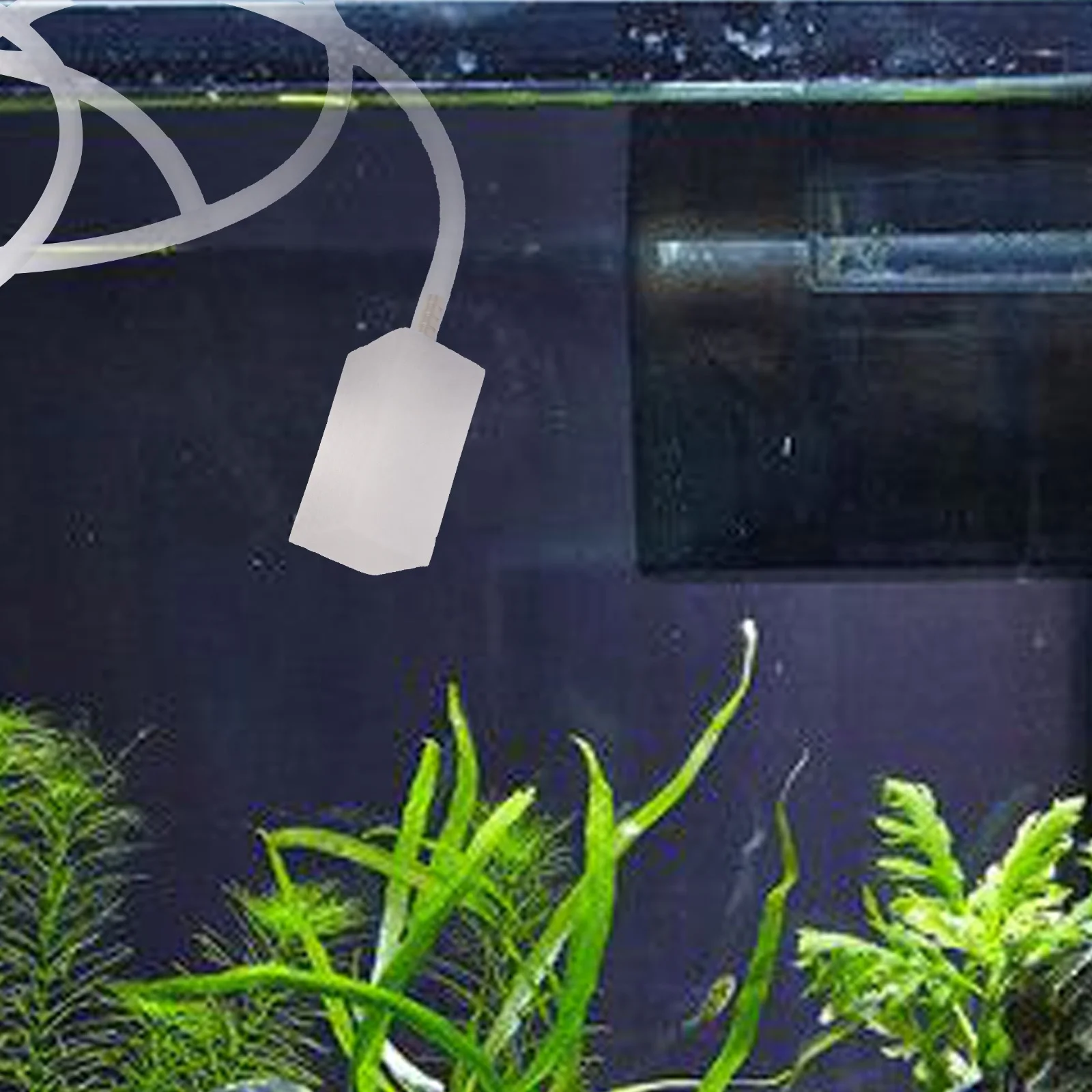 

Air Stone Fish Tank Bubble Stone Small Mute Air Bubbler for Aquarium Hydroponics Aquarium Supplies Oxygen Circulation